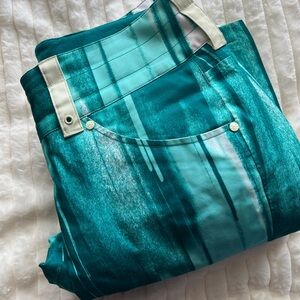 Women’s Under Armour Teal Marble Ski/Snow Pants